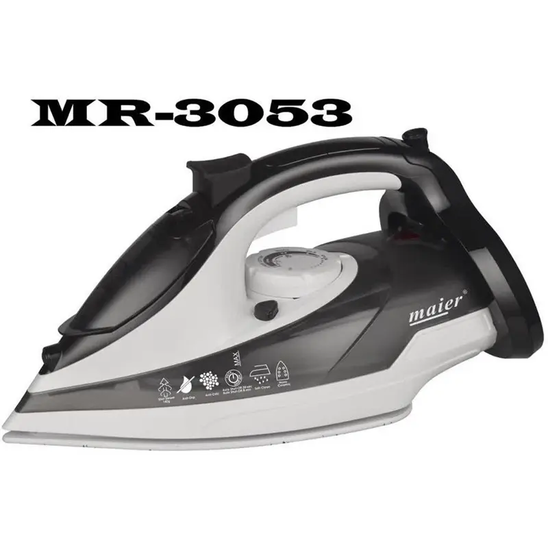 اتو بخار مایر مدل MR-3053 | توان 3200 وات، کفی نانو و بخاردهی قدرتمند
