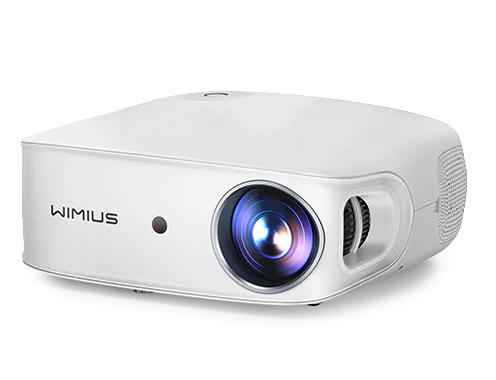 ویدئو پروژکتور WiMiUS K7 با اصلاح خودکار 6D، رزولوشن Full HD 1080P پشتیبانی 4K، وای‌فای 5G و بلوتوث 5.2